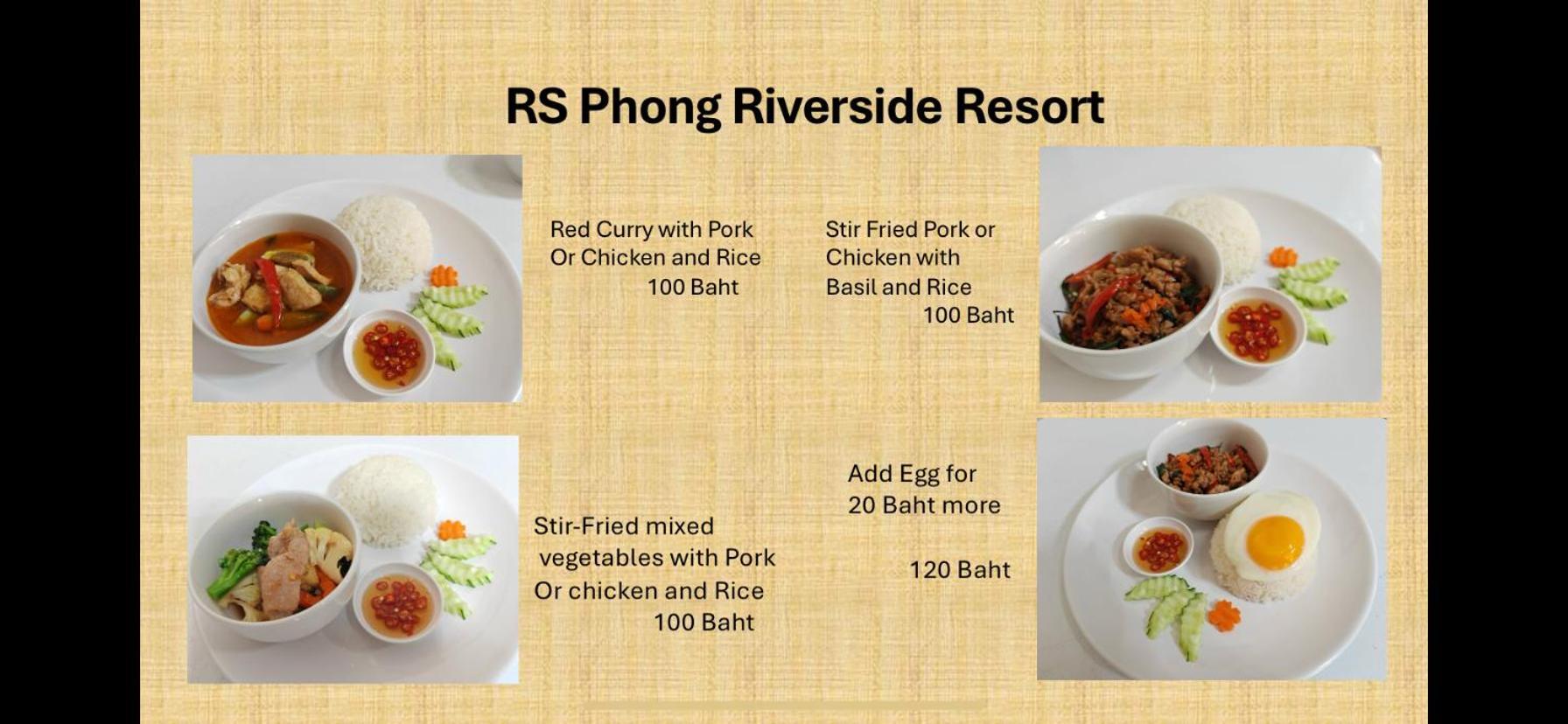 Rs Phong Riverside Resort Khon Kaen Eksteriør billede