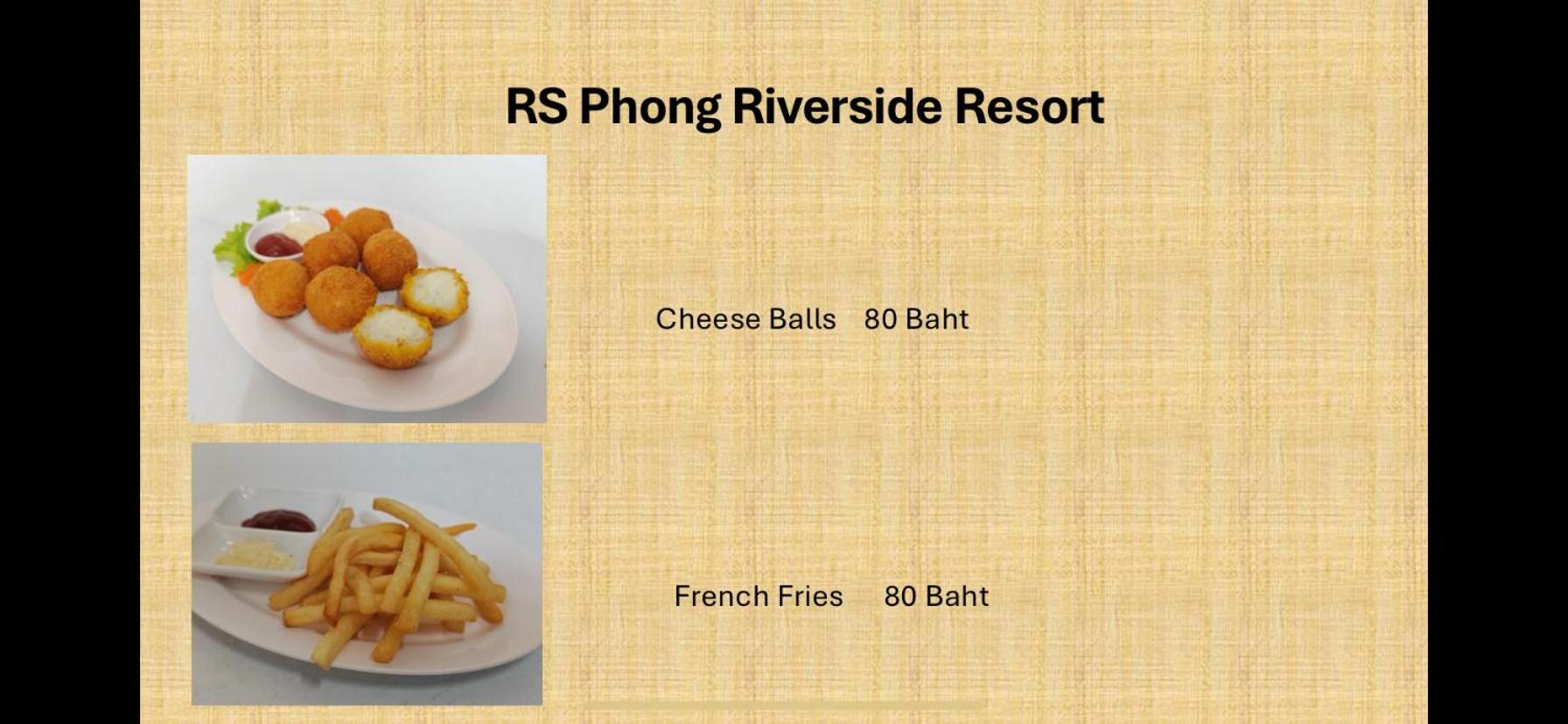 Rs Phong Riverside Resort Khon Kaen Eksteriør billede